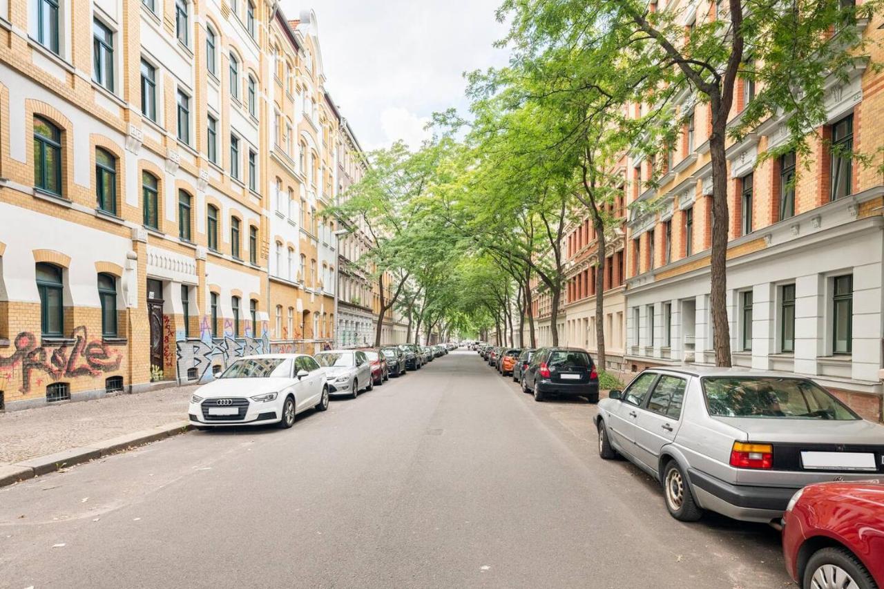 Super Zentrale, Gemutliche Wohnung Mit Balkon Leipzig Exterior photo